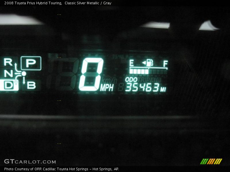  2008 Prius Hybrid Touring Hybrid Touring Gauges