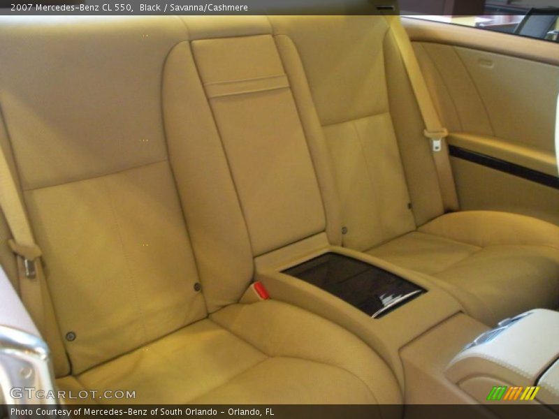 Black / Savanna/Cashmere 2007 Mercedes-Benz CL 550
