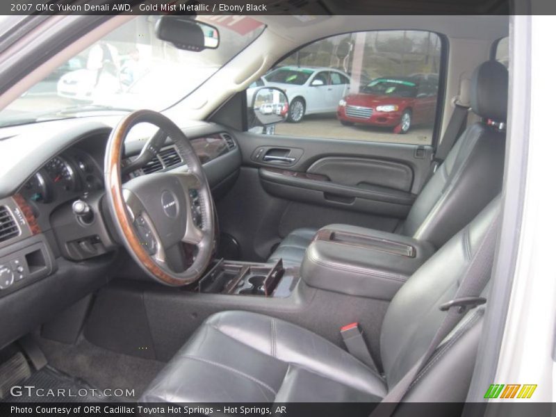  2007 Yukon Denali AWD Ebony Black Interior