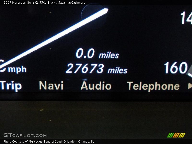 Black / Savanna/Cashmere 2007 Mercedes-Benz CL 550