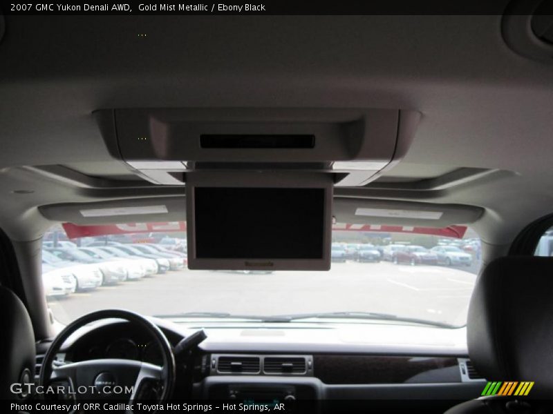 Gold Mist Metallic / Ebony Black 2007 GMC Yukon Denali AWD