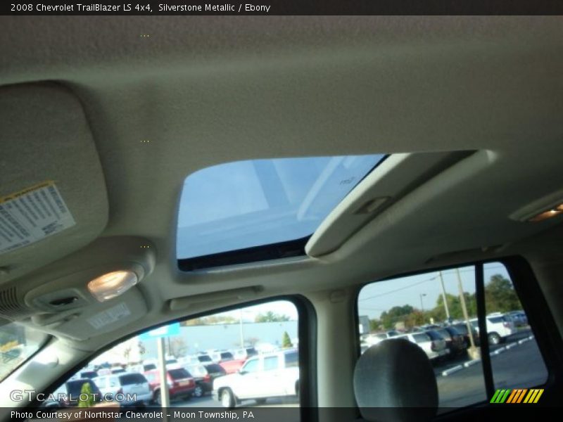 Silverstone Metallic / Ebony 2008 Chevrolet TrailBlazer LS 4x4