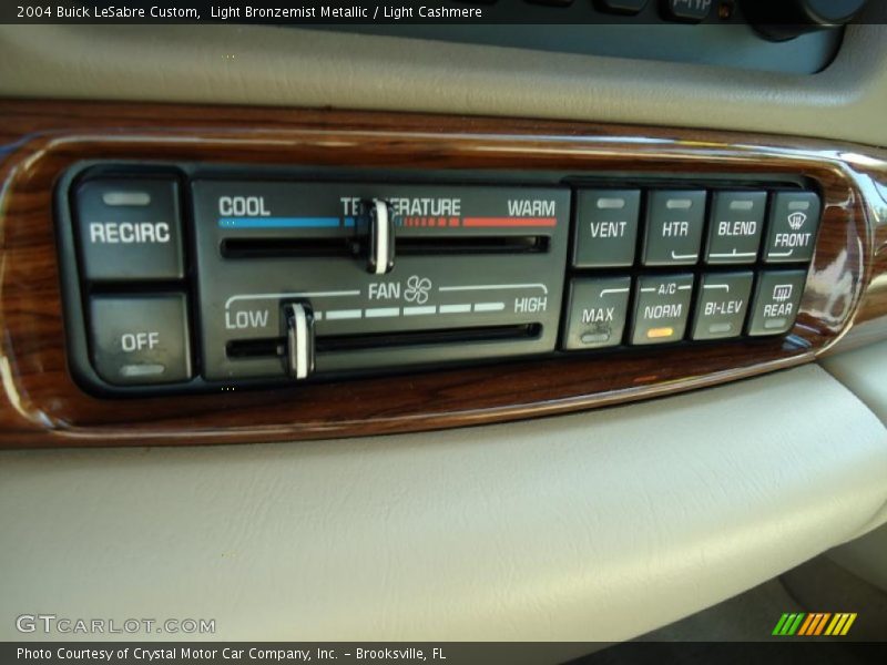 Controls of 2004 LeSabre Custom