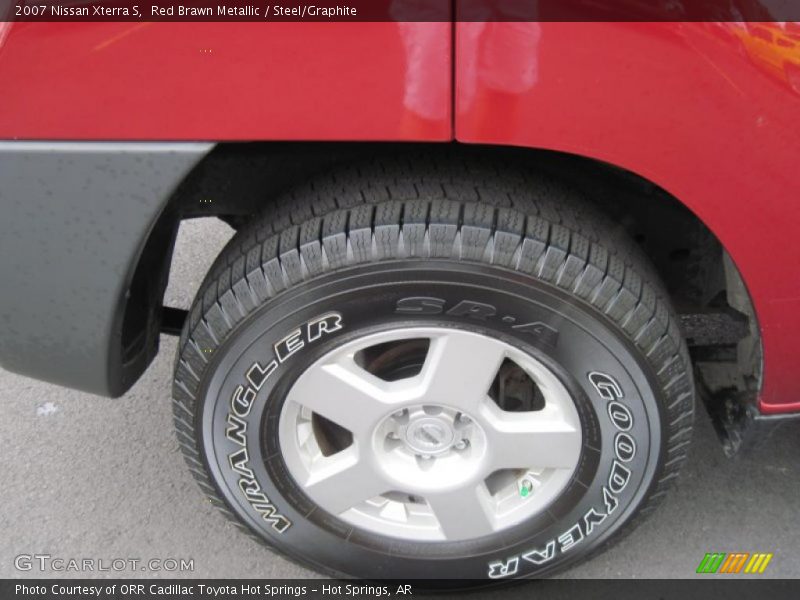 Red Brawn Metallic / Steel/Graphite 2007 Nissan Xterra S