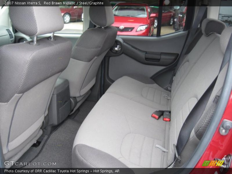 Red Brawn Metallic / Steel/Graphite 2007 Nissan Xterra S