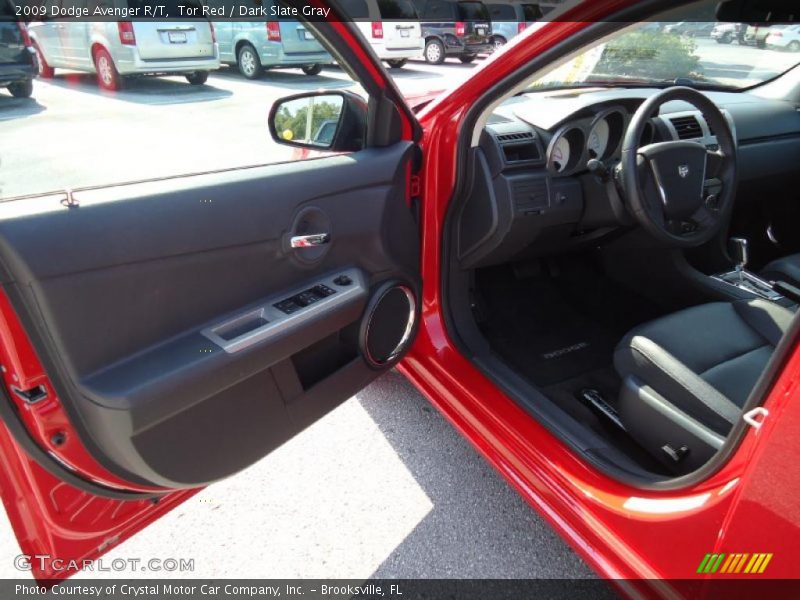 Tor Red / Dark Slate Gray 2009 Dodge Avenger R/T