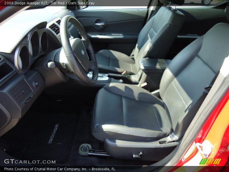 Tor Red / Dark Slate Gray 2009 Dodge Avenger R/T