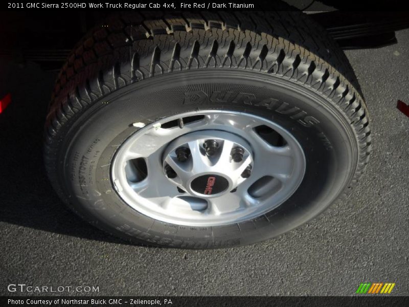  2011 Sierra 2500HD Work Truck Regular Cab 4x4 Wheel