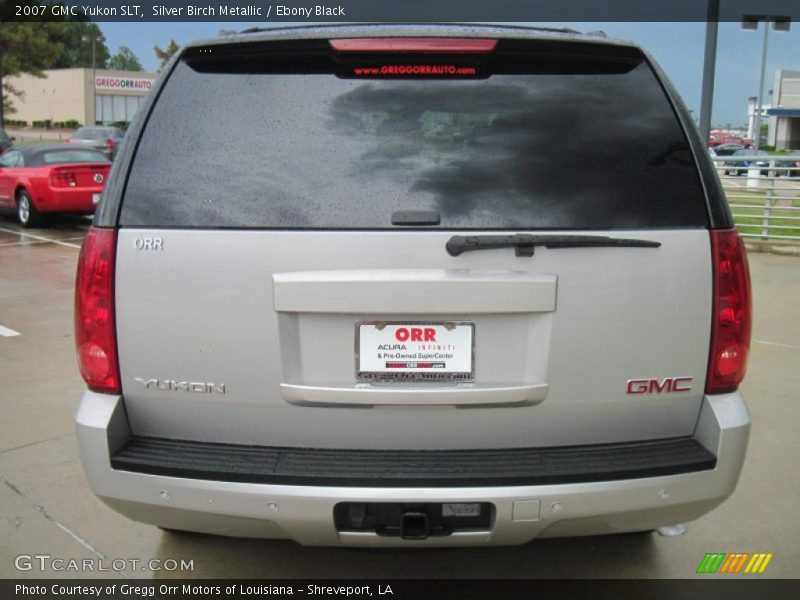 Silver Birch Metallic / Ebony Black 2007 GMC Yukon SLT