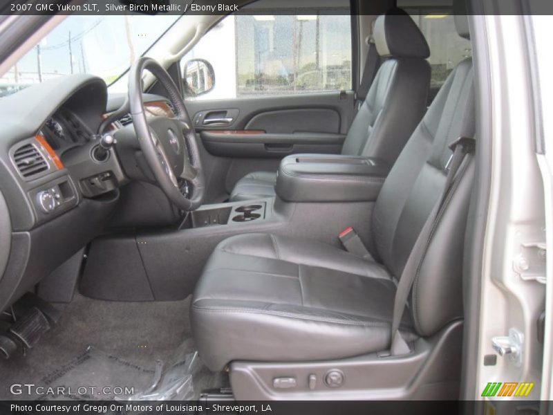 Silver Birch Metallic / Ebony Black 2007 GMC Yukon SLT