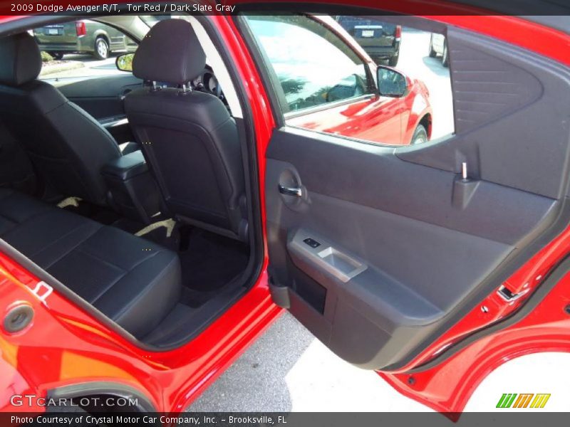 Tor Red / Dark Slate Gray 2009 Dodge Avenger R/T