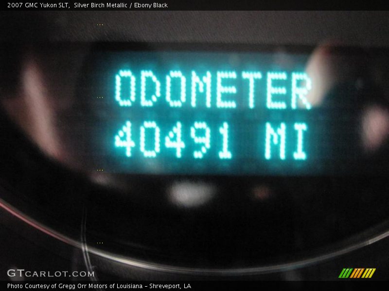 Silver Birch Metallic / Ebony Black 2007 GMC Yukon SLT