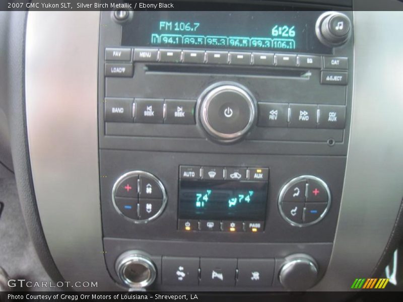 Silver Birch Metallic / Ebony Black 2007 GMC Yukon SLT