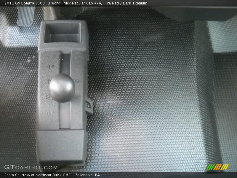 Controls of 2011 Sierra 2500HD Work Truck Regular Cab 4x4