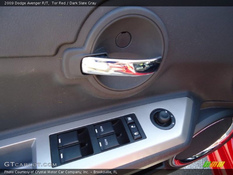 Tor Red / Dark Slate Gray 2009 Dodge Avenger R/T