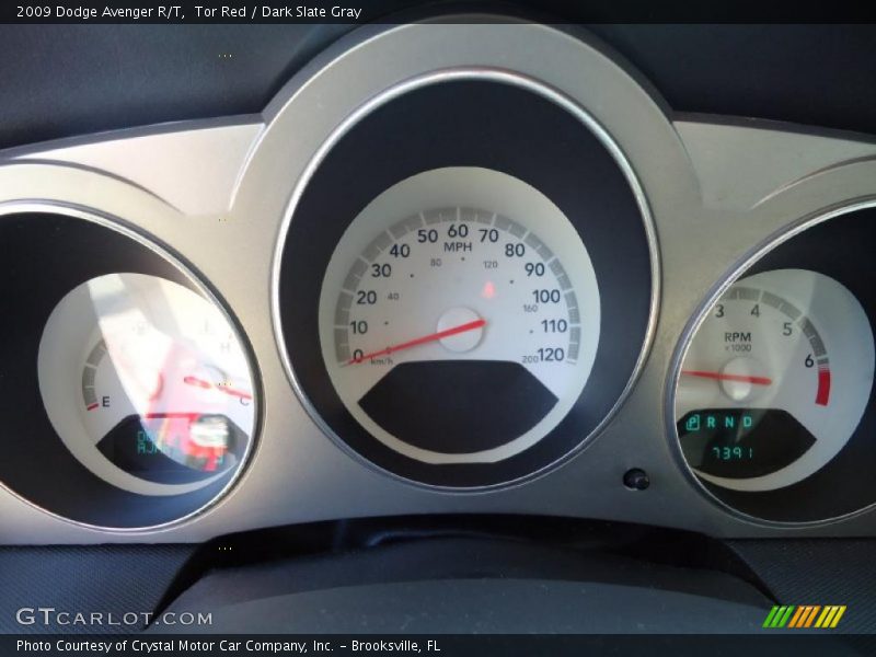  2009 Avenger R/T R/T Gauges