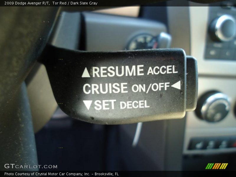 Controls of 2009 Avenger R/T