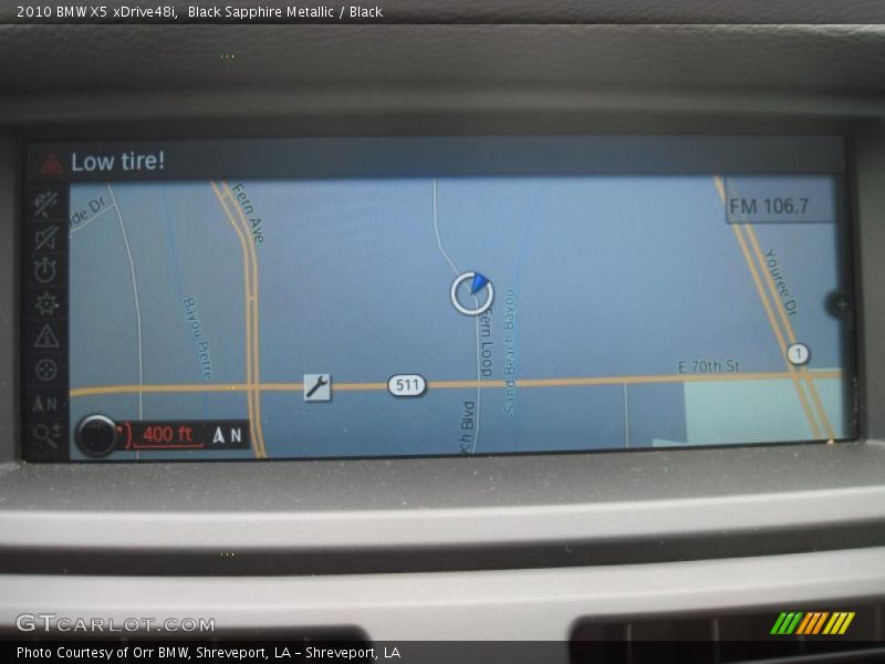Navigation of 2010 X5 xDrive48i
