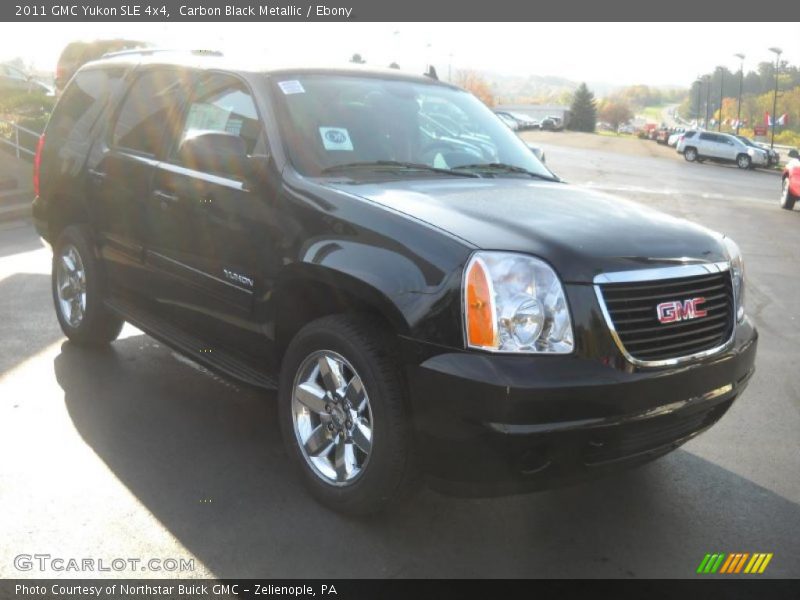 Carbon Black Metallic / Ebony 2011 GMC Yukon SLE 4x4