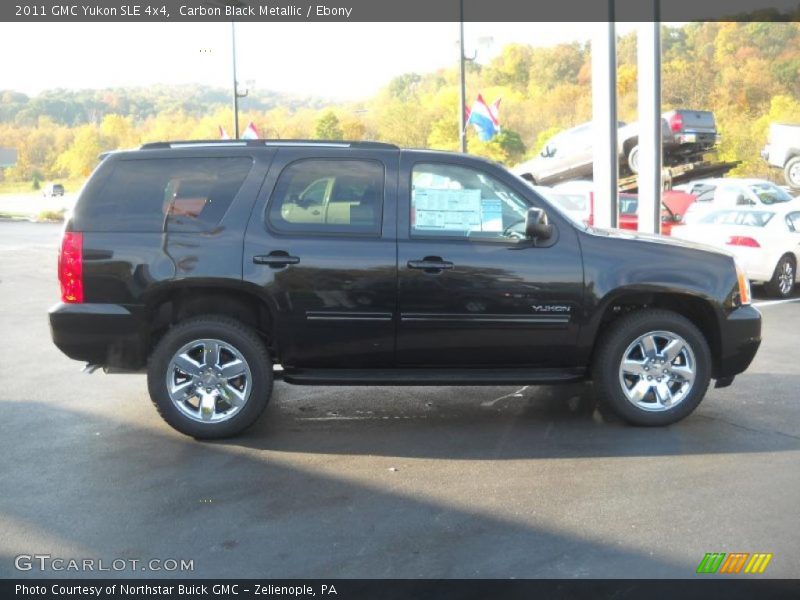 Carbon Black Metallic / Ebony 2011 GMC Yukon SLE 4x4