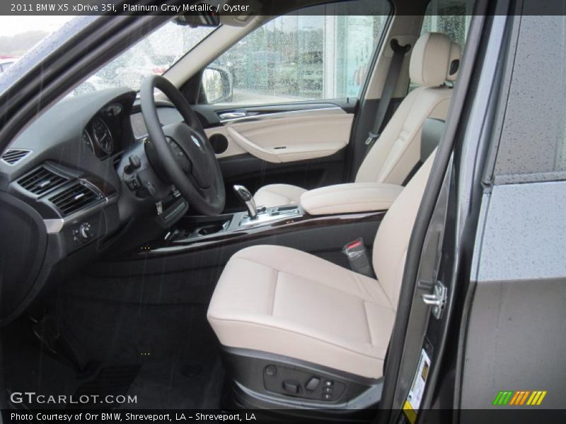  2011 X5 xDrive 35i Oyster Interior