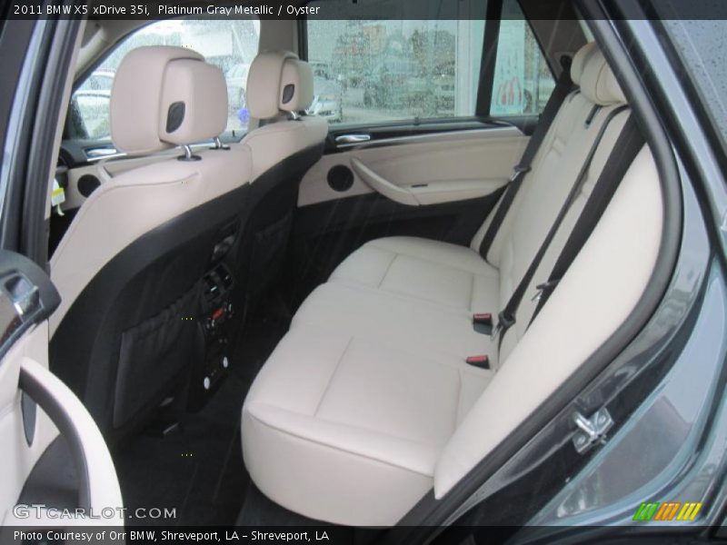  2011 X5 xDrive 35i Oyster Interior