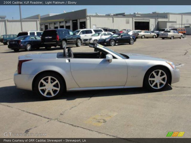 Light Platinum / Ebony 2006 Cadillac XLR Roadster