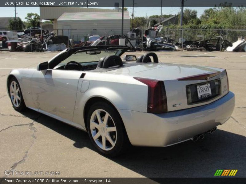 Light Platinum / Ebony 2006 Cadillac XLR Roadster