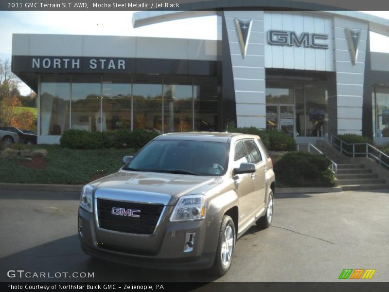 Mocha Steel Metallic / Jet Black 2011 GMC Terrain SLT AWD