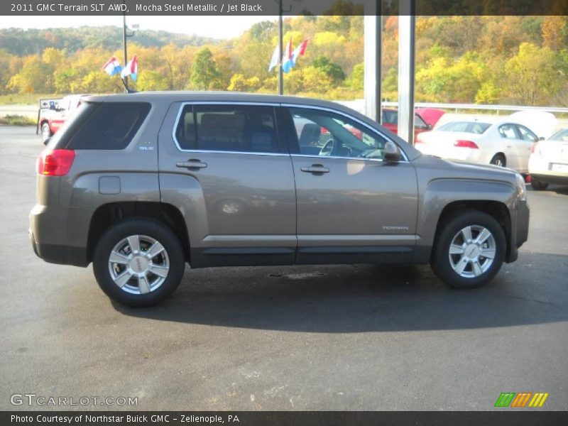 Mocha Steel Metallic / Jet Black 2011 GMC Terrain SLT AWD