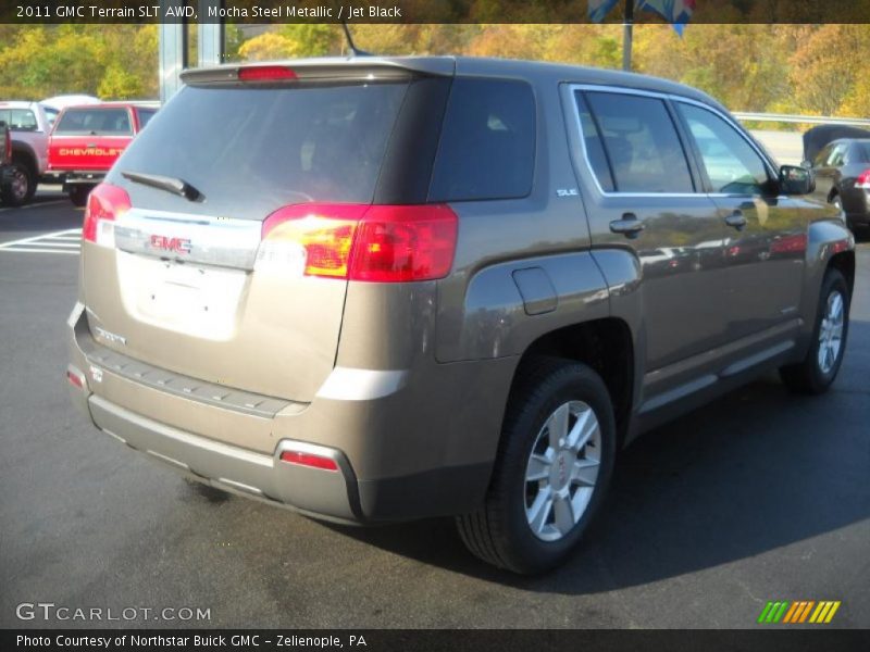 Mocha Steel Metallic / Jet Black 2011 GMC Terrain SLT AWD