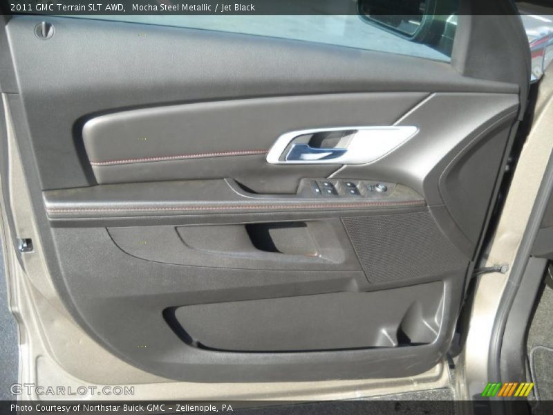 Mocha Steel Metallic / Jet Black 2011 GMC Terrain SLT AWD