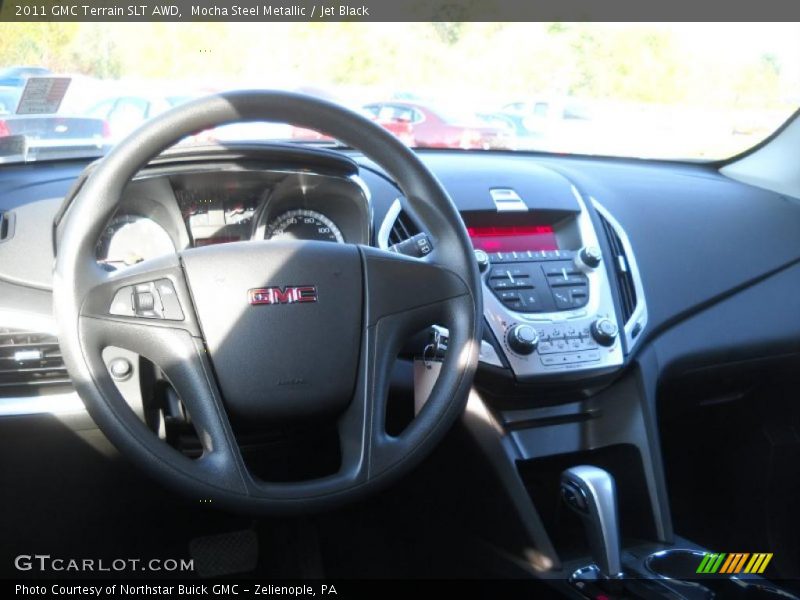 Mocha Steel Metallic / Jet Black 2011 GMC Terrain SLT AWD