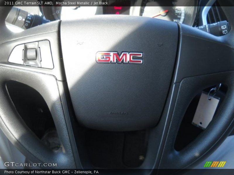 Mocha Steel Metallic / Jet Black 2011 GMC Terrain SLT AWD
