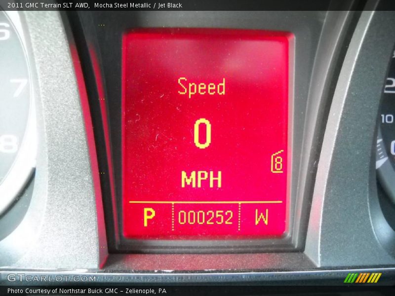 Mocha Steel Metallic / Jet Black 2011 GMC Terrain SLT AWD