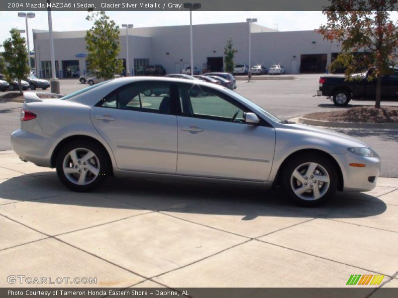 Glacier Silver Metallic / Gray 2004 Mazda MAZDA6 i Sedan