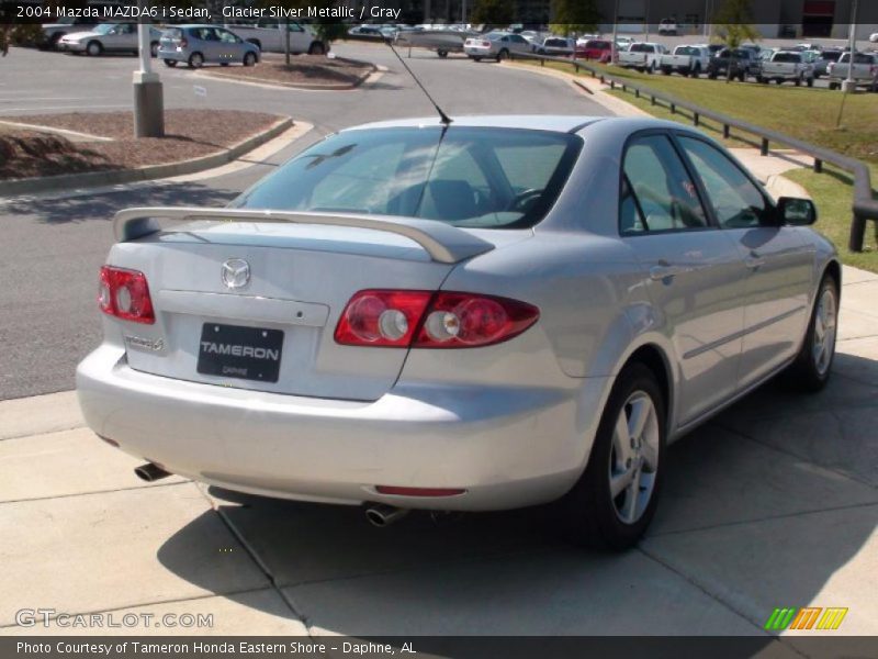 Glacier Silver Metallic / Gray 2004 Mazda MAZDA6 i Sedan