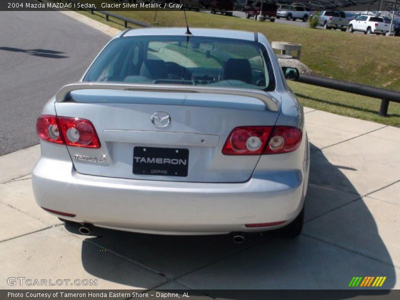 Glacier Silver Metallic / Gray 2004 Mazda MAZDA6 i Sedan