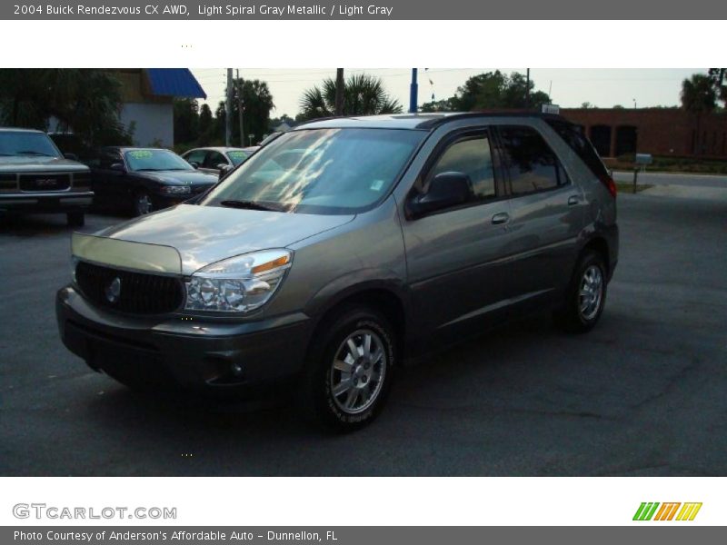 Light Spiral Gray Metallic / Light Gray 2004 Buick Rendezvous CX AWD