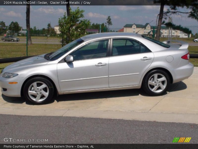 Glacier Silver Metallic / Gray 2004 Mazda MAZDA6 i Sedan