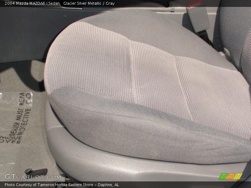 Glacier Silver Metallic / Gray 2004 Mazda MAZDA6 i Sedan