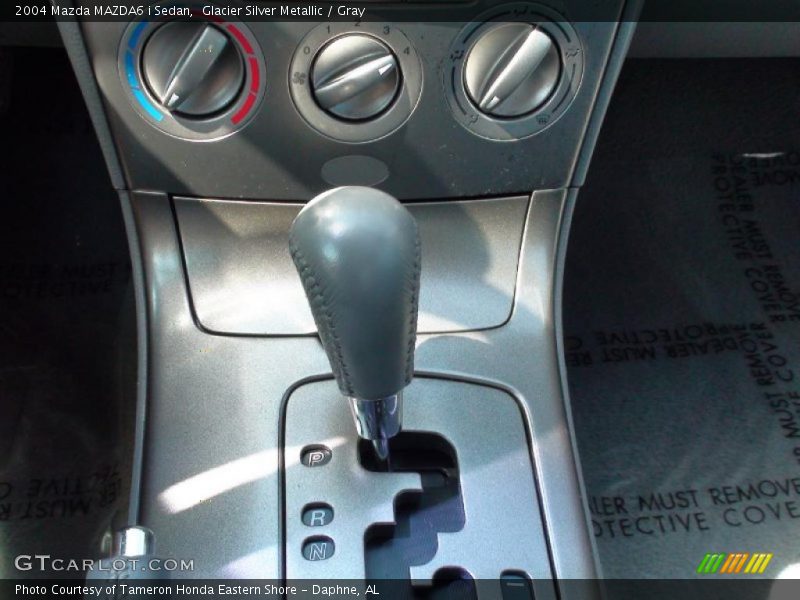 Glacier Silver Metallic / Gray 2004 Mazda MAZDA6 i Sedan