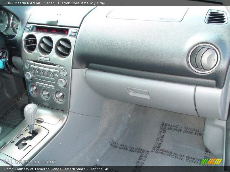 Glacier Silver Metallic / Gray 2004 Mazda MAZDA6 i Sedan