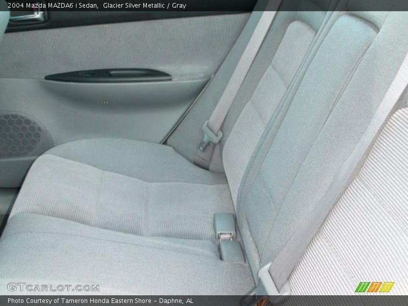 Glacier Silver Metallic / Gray 2004 Mazda MAZDA6 i Sedan