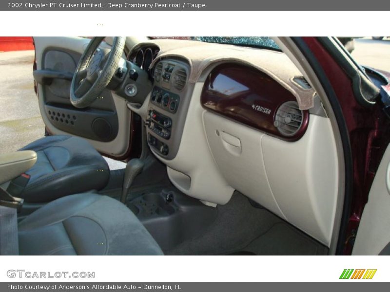 Deep Cranberry Pearlcoat / Taupe 2002 Chrysler PT Cruiser Limited