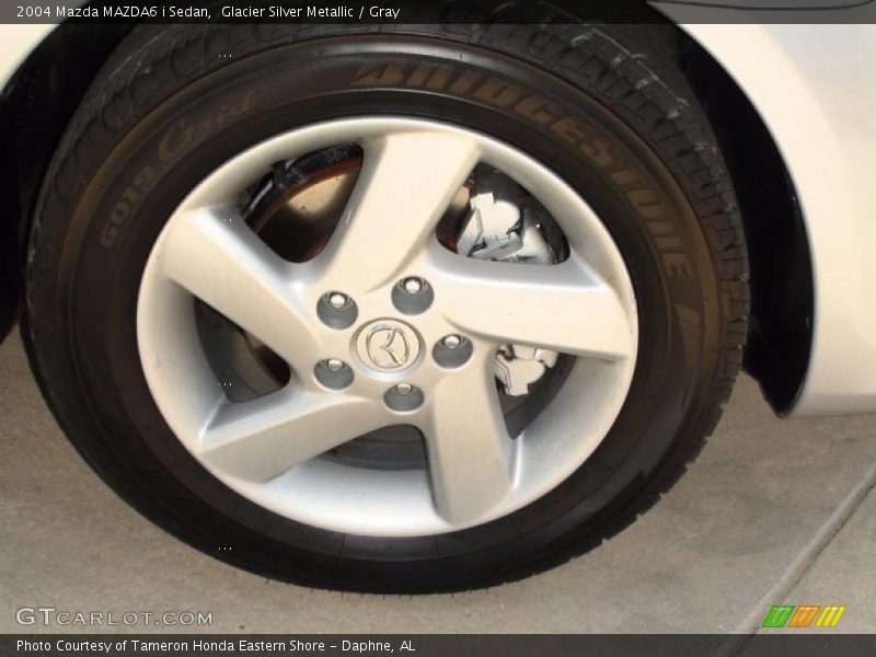 Glacier Silver Metallic / Gray 2004 Mazda MAZDA6 i Sedan