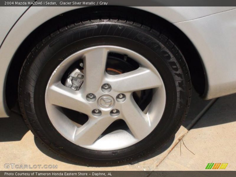 Glacier Silver Metallic / Gray 2004 Mazda MAZDA6 i Sedan