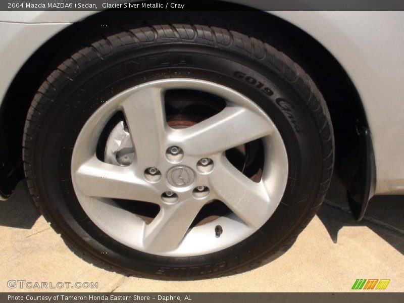 Glacier Silver Metallic / Gray 2004 Mazda MAZDA6 i Sedan