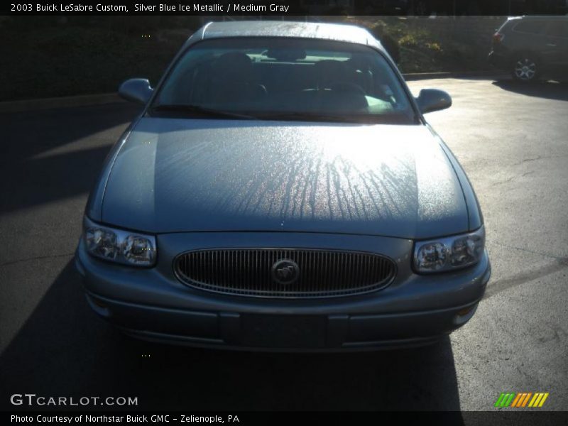 Silver Blue Ice Metallic / Medium Gray 2003 Buick LeSabre Custom
