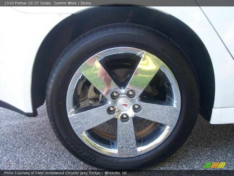 Summit White / Ebony 2010 Pontiac G6 GT Sedan
